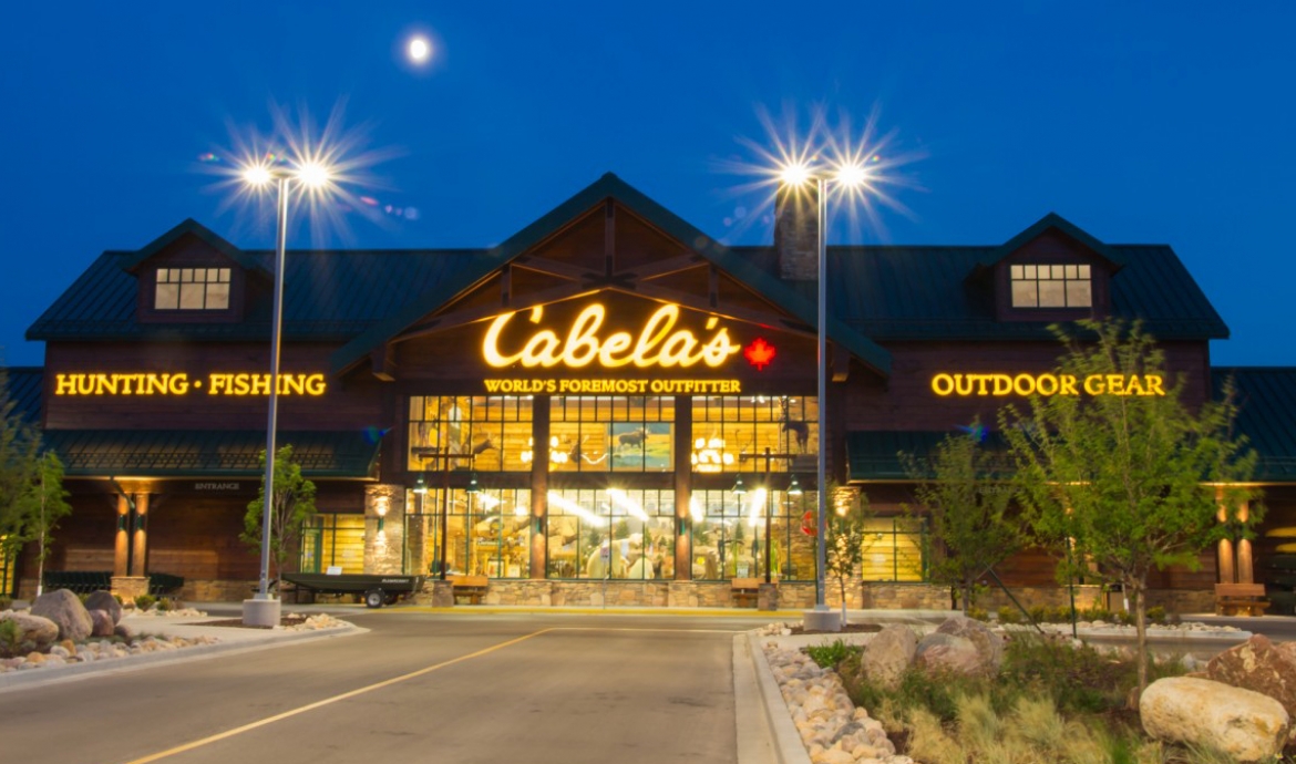 Exterior Image of Cabela's Canada Store